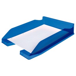 Tabuleiro de secretária Plástico Translúcido Azul
