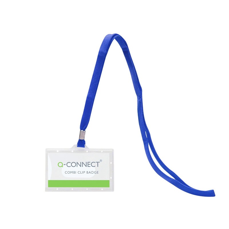Pack com 10 Identificadores com Fio Azul 94mm x 60mm