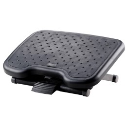 Apoio de Pés Q-Connect plástico Ajustável Premium com Almofada