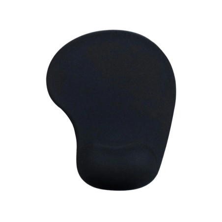 Tapete para Rato com apoio de Pulso em Gel Preto