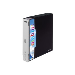 Porta Catálogo Personalizável Ambar 80 Bolsas Preto