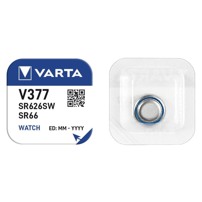 Pilha de Relógio Varta 1.55V V377 Pilha de Relógio Varta 1.55V V377