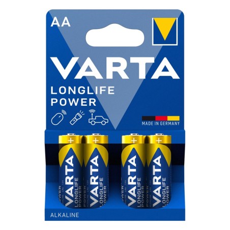 Pilhas Alcalinas Varta High Energy 4906 LR06 AA - Blister 4 unidades