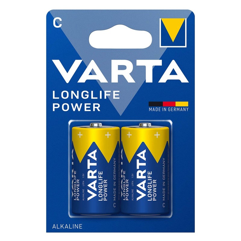 Pilhas Alcalinas Varta High Energy 4914 C - Blister 2 unidades Pilhas Alcalinas Varta High Energy 4914 C - Blister 2 unidades