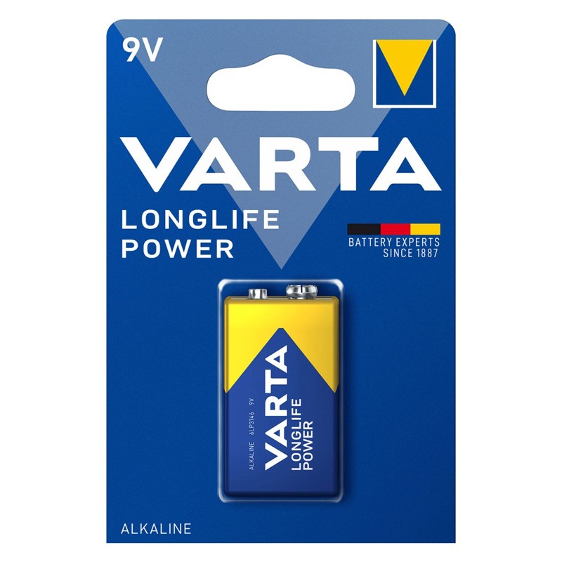 Pilha Alcalina Varta High Energy 9V 4922 Pilha Alcalina Varta High Energy 9V 4922