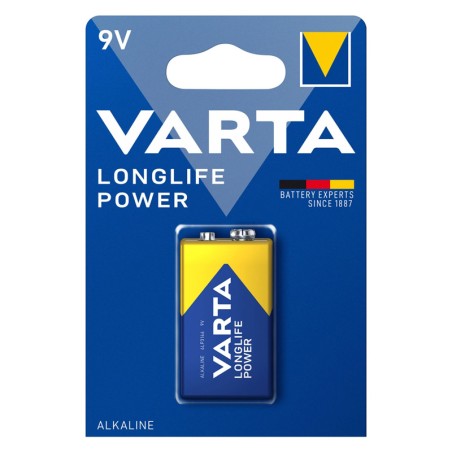 Pilha Alcalina Varta High Energy 9V 4922