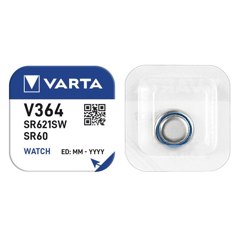 Pilha de Relógio Varta 1.55V V364 Pilha de Relógio Varta 1.55V V364