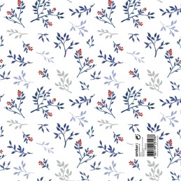 Pack 25 Fls. Papel Fantasia Clássico C40/322 Silver Lilies