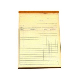 Livro de Expediente 110x160 A6 100Fls. Autocopiativo