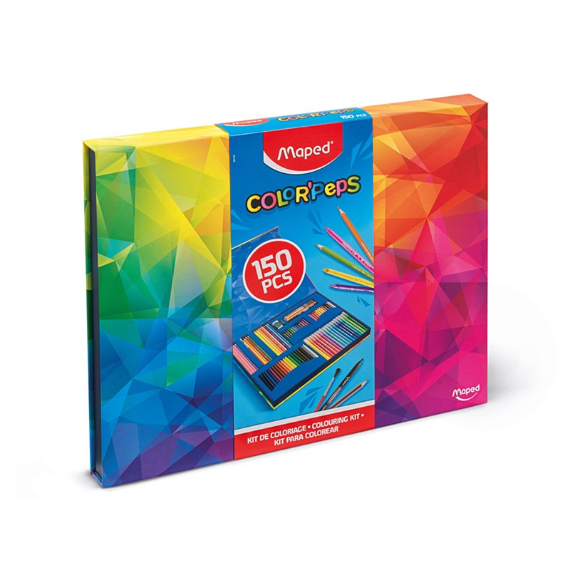 Kit Pintura Maped 150 peças 984726 Kit Pintura Maped 150 peças 984726