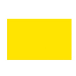 Goma EVA Moosgummy Lisa 50x70 cm Amarelo - Pack 10 unidades