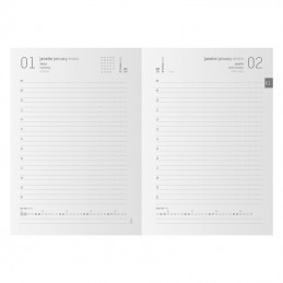 Agenda Secretária A5 Ambar Classic 2025 Azul
