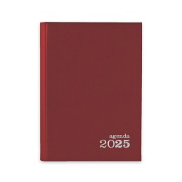 Agenda Secretária A5 Ambar Classic 2025 Vermelha