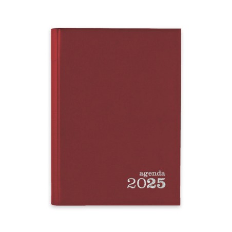 Agenda Secretária A5 Ambar Classic 2025 Vermelha