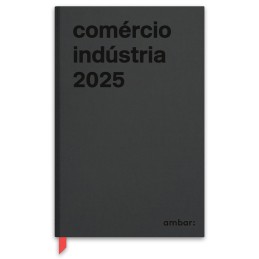 Agenda Secretária Ambar Comércio Indústria 2025 Preta