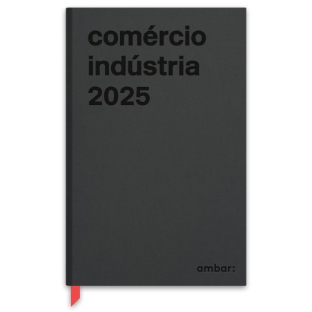 Agenda Secretária Ambar Comércio Indústria 2025 Preta