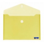 Envelope em Plástico A4 com Velcro 90153 Amarelo