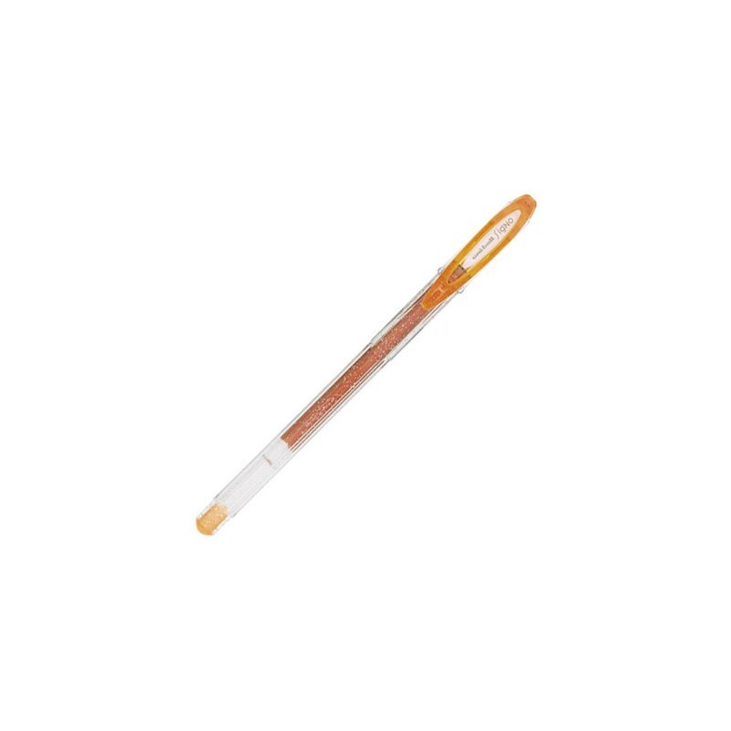 Esferográfica Gel Uniball UM-120 Sparkling Laranja Esferográfica Gel Uniball UM-120 Sparkling Laranja