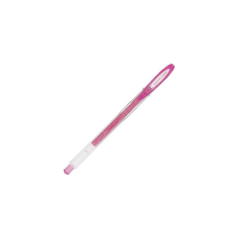 Esferográfica Gel Uniball UM-120 Sparkling Rosa