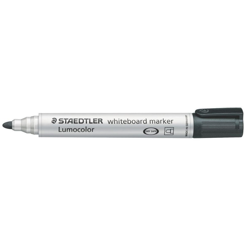 Marcador para Quadro Branco Staedtler 351-9 Preto Marcador para Quadro Branco Staedtler 351-9 Preto