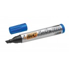 Marcador Permanente BIC Ponta Facetada 2300 Azul