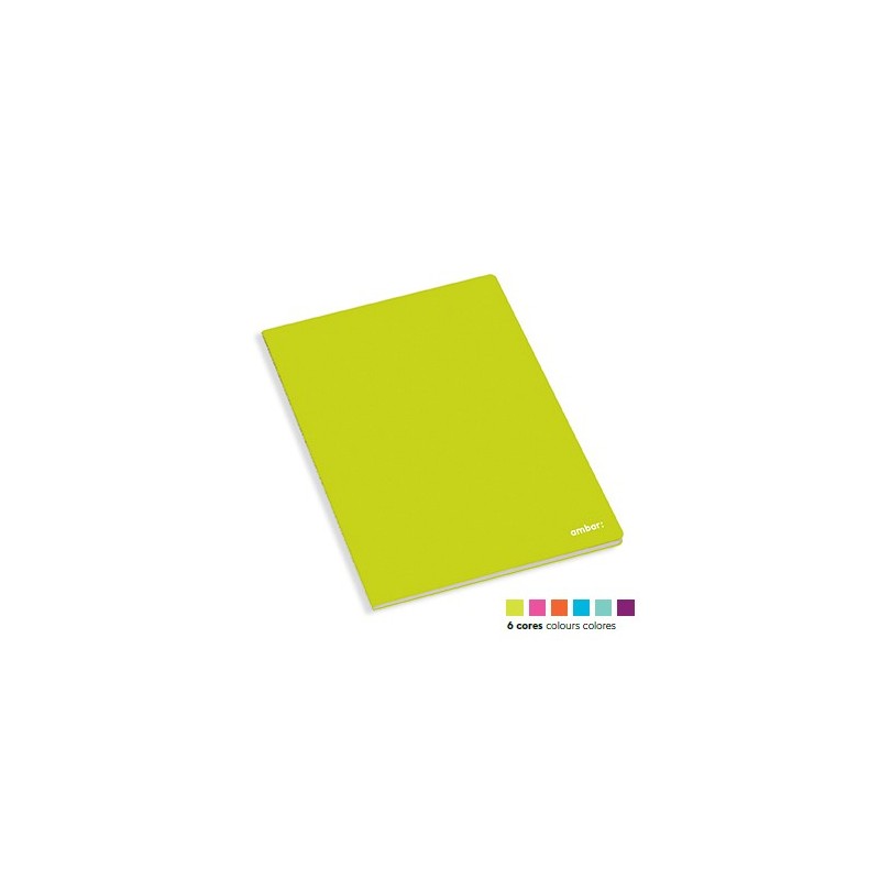 Caderno Agrafado Ambar School 20Fls. A5 2 Linhas Caderno Agrafado Ambar School 20Fls. A5 2 Linhas