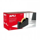 Desenrolador Fita adesiva Apli 33 / 66 Mt 13741 Preto