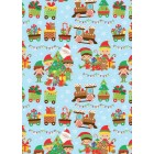 Pack 25 Fls. Papel Fantasia...