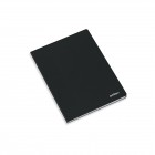Caderno Agrafado Capa Preta A5 Liso