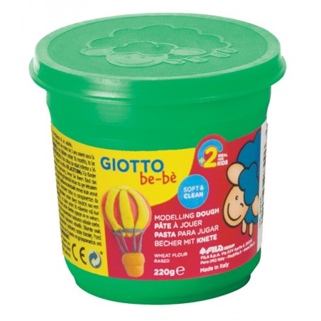 Pasta de Modelar Giotto Be-Bé 220 gr 463002 Verde