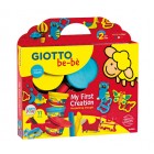 Set Giotto Be-bé 3 Boiões Pasta de Modelar + Moldes 462900