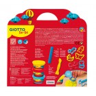 Set Giotto Be-bé 3 Boiões Pasta de Modelar + Moldes 462900