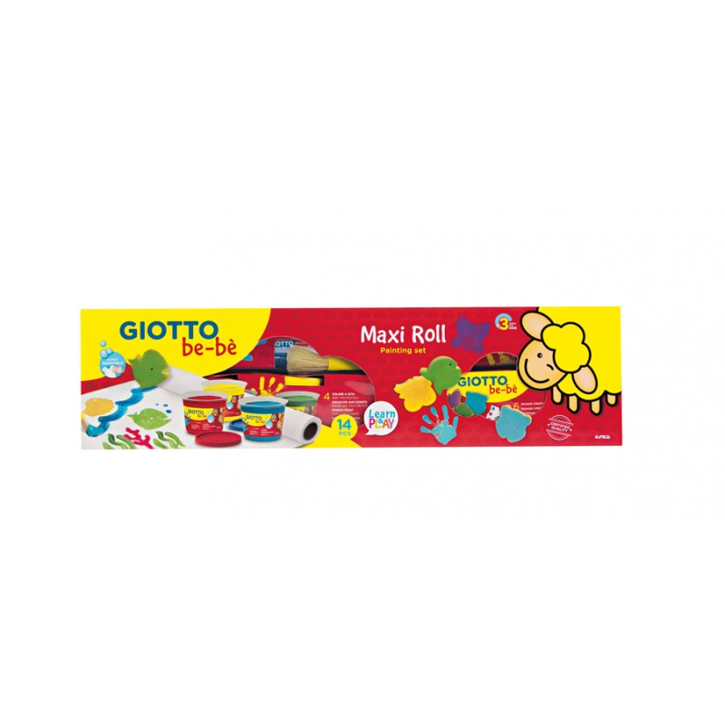 Set Giotto Be-bé Pintura a Dedos + Maxi Rolo 471800