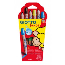 Lápis de Cor Giotto Be-bé 469600 - Caixa 6 unidades