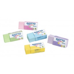 Borracha Pequena Giotto 233900 Pastel - Boião 120 unidades