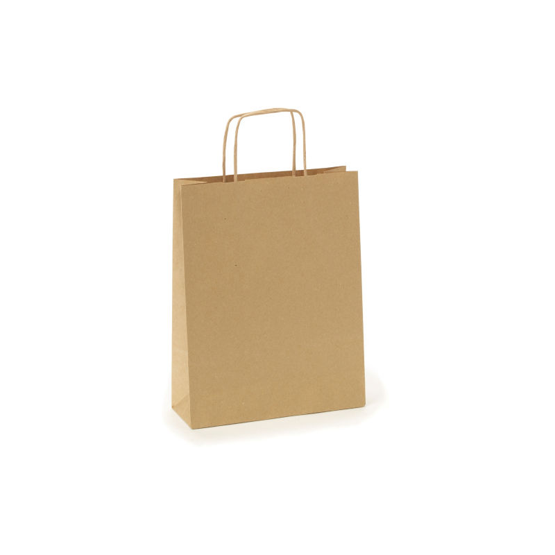 Saco Papel Mini A5 18x8x23cms Natural