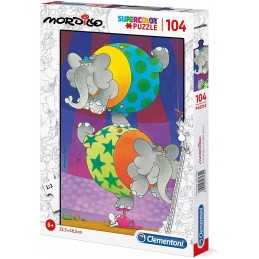 Puzzle 104 Peças Clementoni Mordillo 27134 A Balança