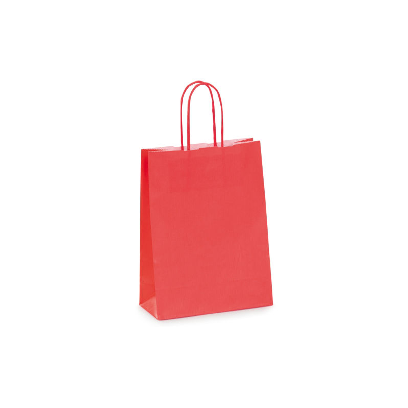 Saco Papel Mini A5 18x8x23cms Vermelho Saco Papel Mini A5 18x8x23cms Vermelho
