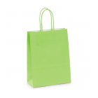 Saco Papel Mini A5 18x8x23cms Verde Claro