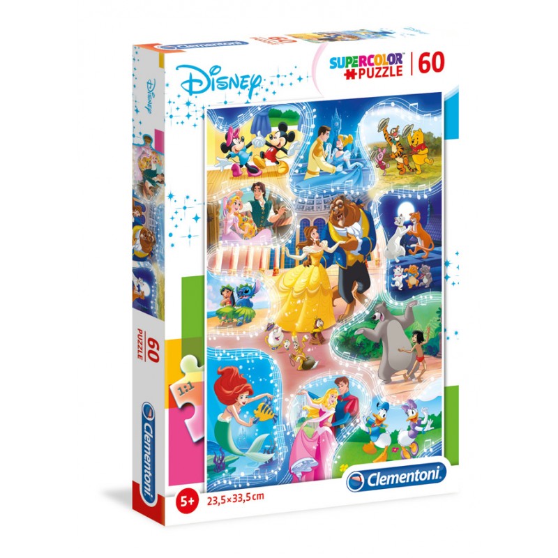 Puzzle 60 Peças Clementoni 26992 Disney Baile Puzzle 60 Peças Clementoni 26992 Disney Baile
