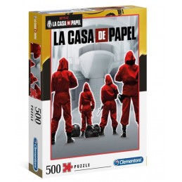 Puzzle 500 Peças Clementoni A Casa de Papel 35084