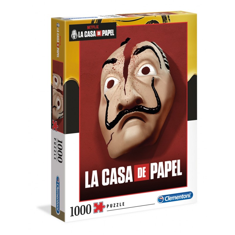 Puzzle 1000 Peças Clementoni A Casa de Papel 39533