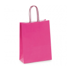 Saco Papel Mini A5 18x8x23cms Fuschia