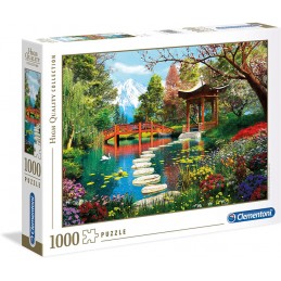 Puzzle 1000 Peças Clementoni Jardins de Fuji 39513