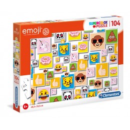 Puzzle 104 Peças Clementoni 27285 Emoji