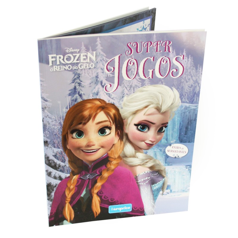 Livro Jogos Disney Frozen