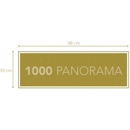 Puzzle 1000 Peças Clementoni Panorama Vegetais 39518