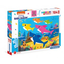 Puzzle 104 Peças Maxi Clementoni 23751 Baby Shark