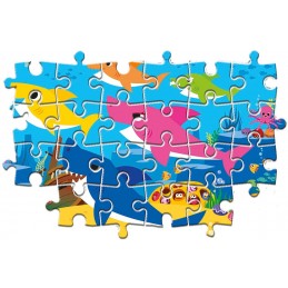 Puzzle 104 Peças Maxi Clementoni 23751 Baby Shark