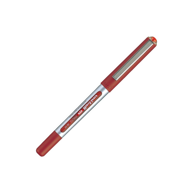 Marcador Roller Uniball Micro Eye UB-150 Vermelho Marcador Roller Uniball Micro Eye UB-150 Vermelho
